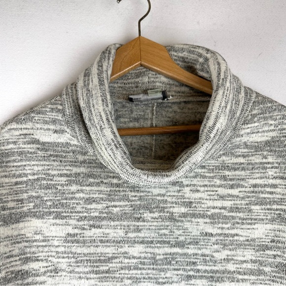 Saturday Sunday Anthropologie Mock Marled Sweatshirt - Picture 2 of 8